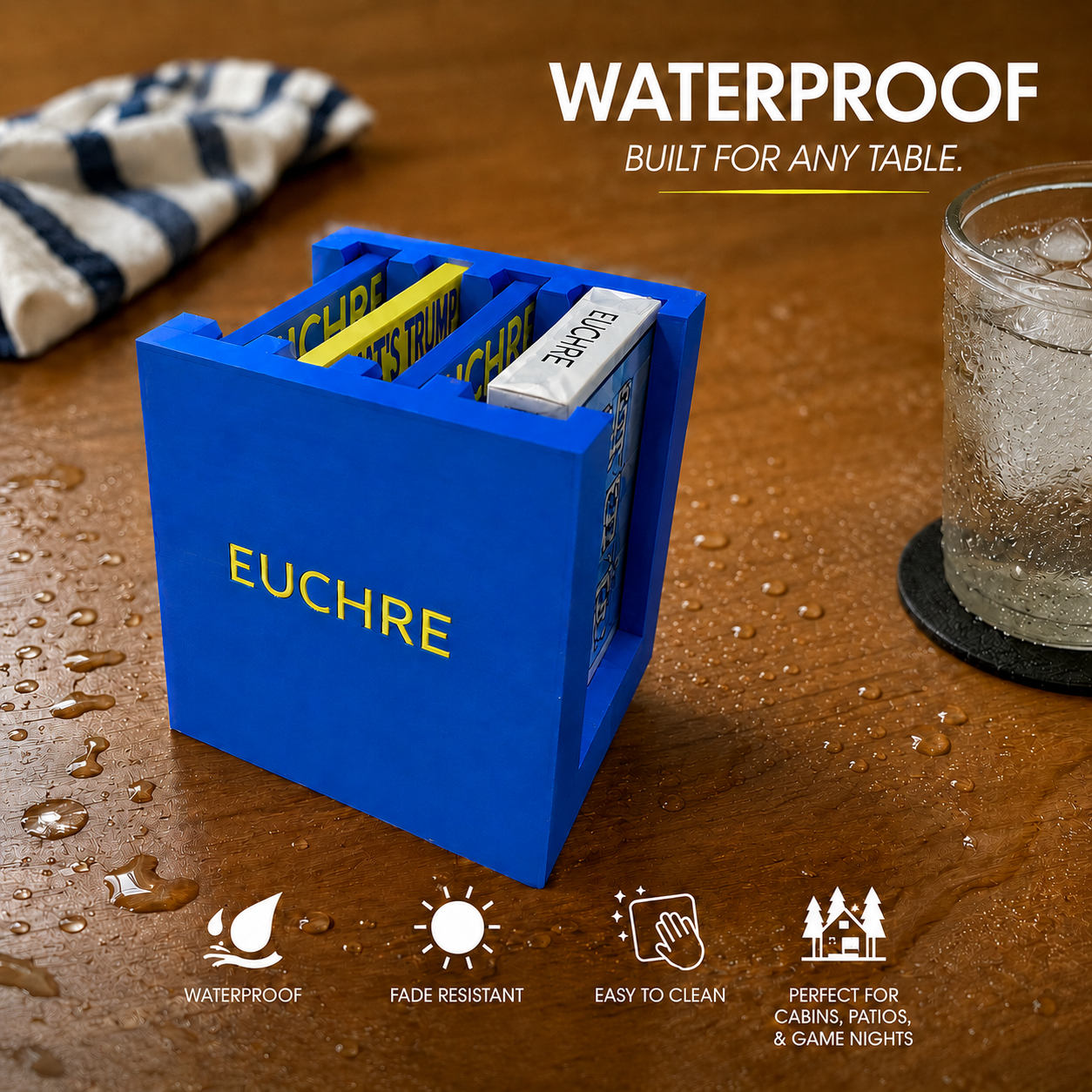 Waterproof Euchre Set