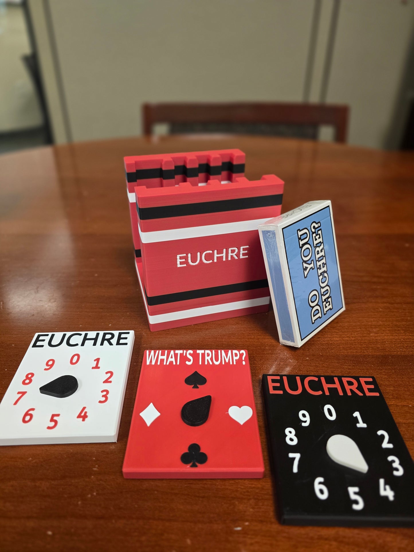 Euchre Scorekeeping Set - 3D Printed