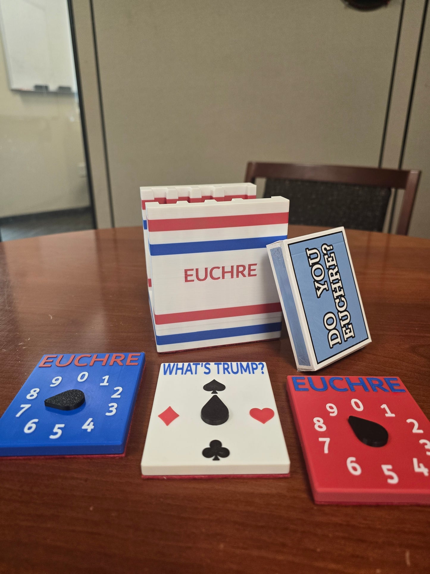 Euchre Scorekeeping Set - 3D Printed